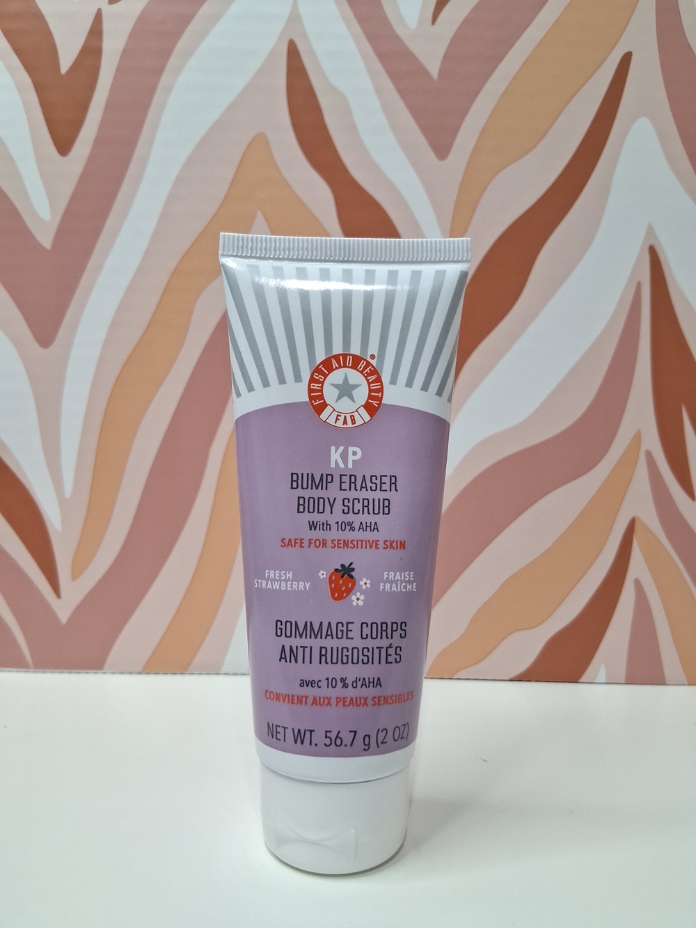 First Aid Beauty KP Bump Eraser Body Scrub - Lavender/Pink